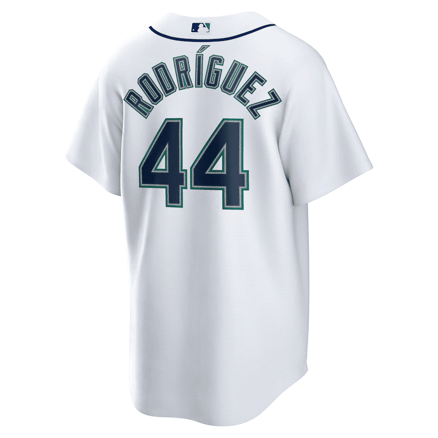 Julio Rodriguez 44 Seattle Mariners Home Men Jersey - White