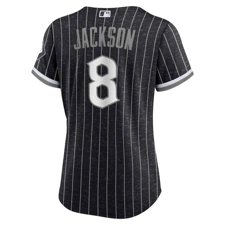 Bo Jackson 8 Chicago White Sox Women's City Connect Player Jersey - Black