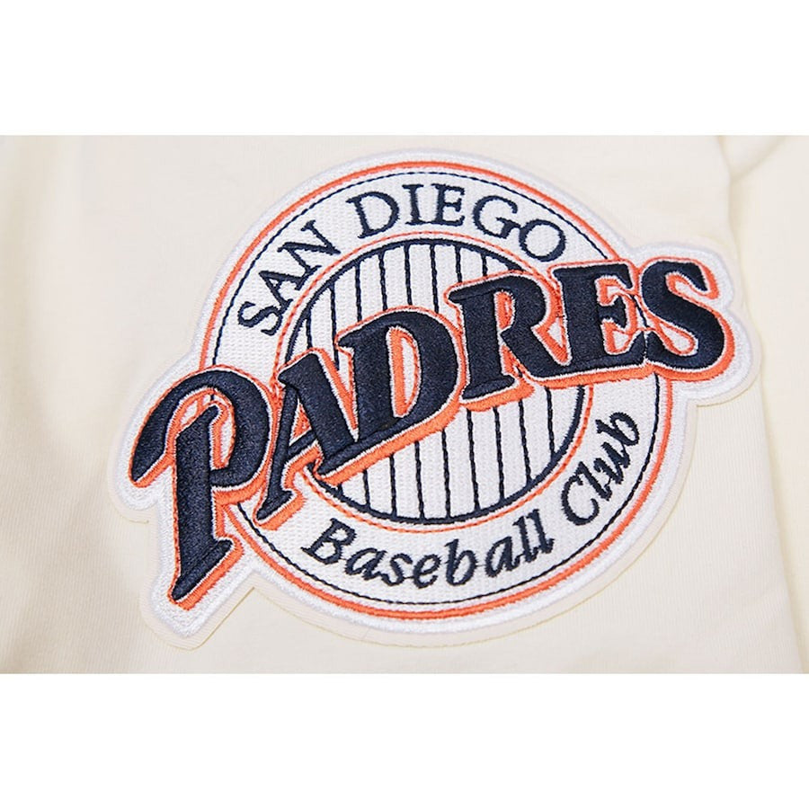 San Diego Padres Pro Basketball T-Shirt - Cream