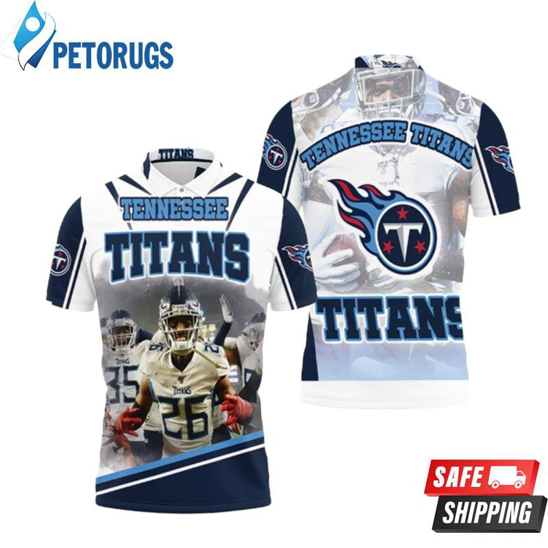 Super Bowl 2021 Tennessee Titans Afc South Division Champions Printed Polo Shirt
