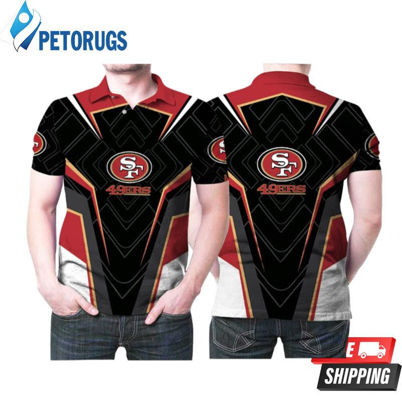 San Francisco 49ers All Over Printed Polo Shirt