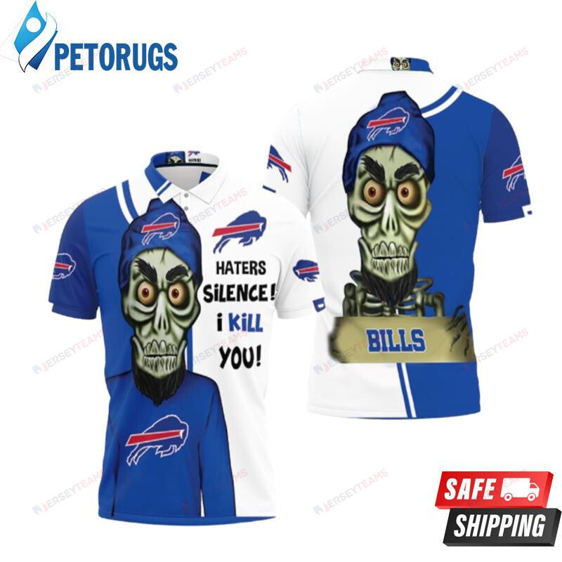 Buffalo Bills Haters I Kill You Printed Polo Shirt