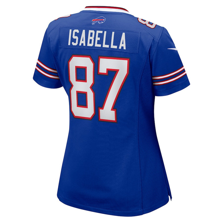 Andy Isabella 87 Buffalo Bills Women Team Game Jersey - Royal