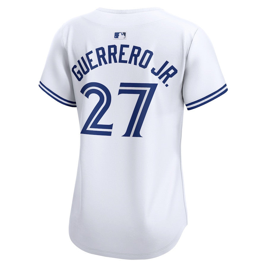 Vladimir Guerrero Jr. 27 Toronto Blue Jays Women Home Limited Jersey - White