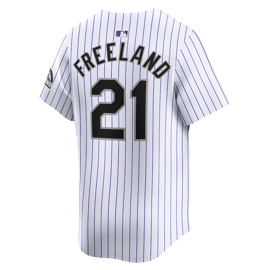 Kyle Freeland 21 Colorado Rockies Home Limited Player Men Jersey - White
