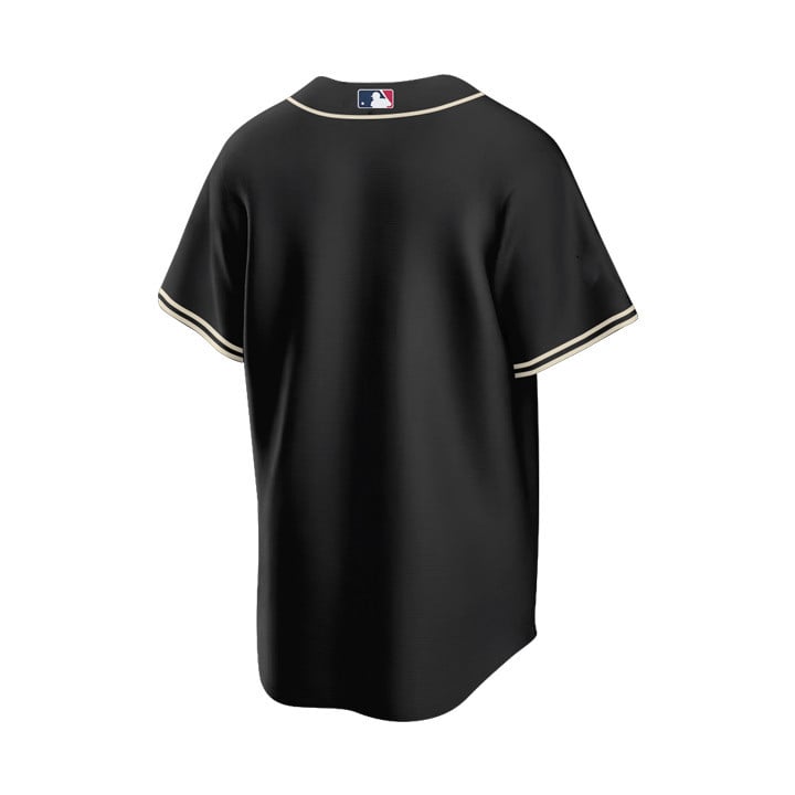 Jose Altuve 27 Houston Astros Cactus Jack Men Jersey - Black