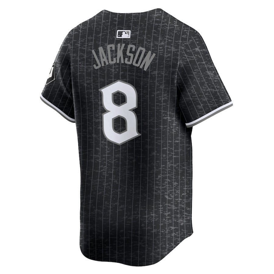 Bo Jackson 8 Chicago White Sox City Connect Retired Men Jersey - Black