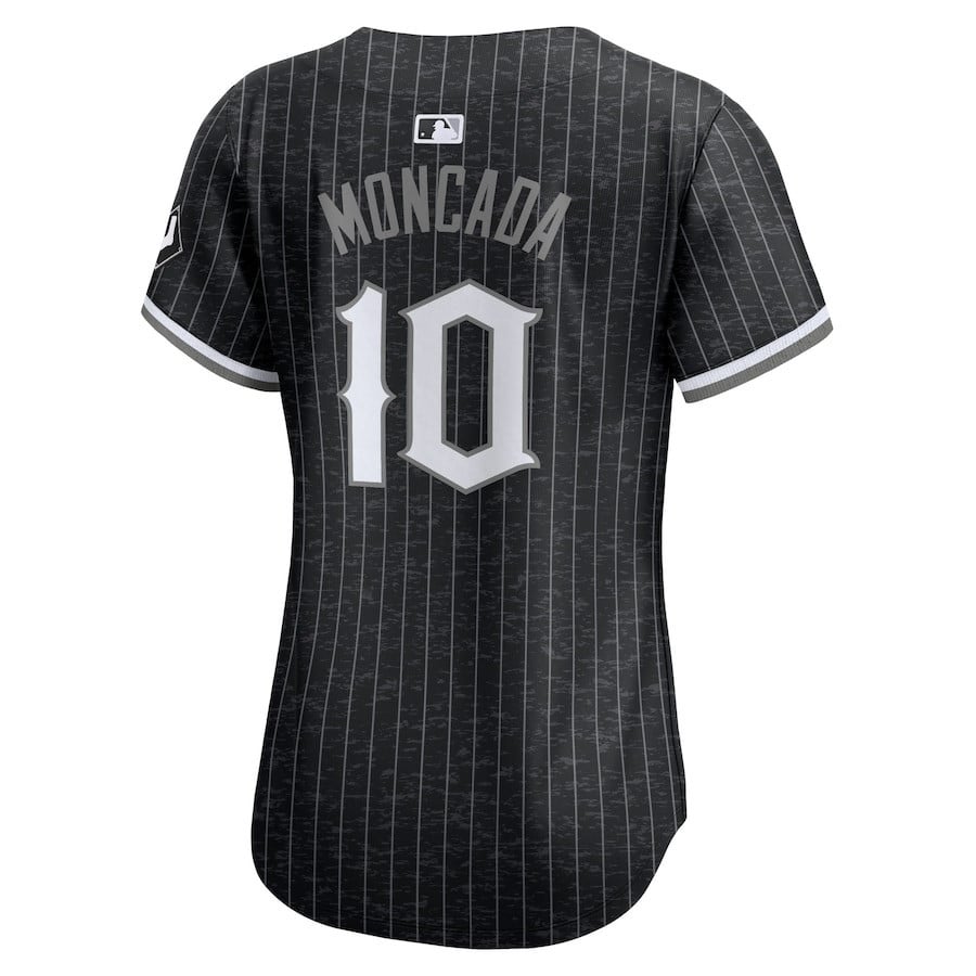 Yoán Moncada 10 Chicago White Sox City Connect Limited Women Jersey - Black