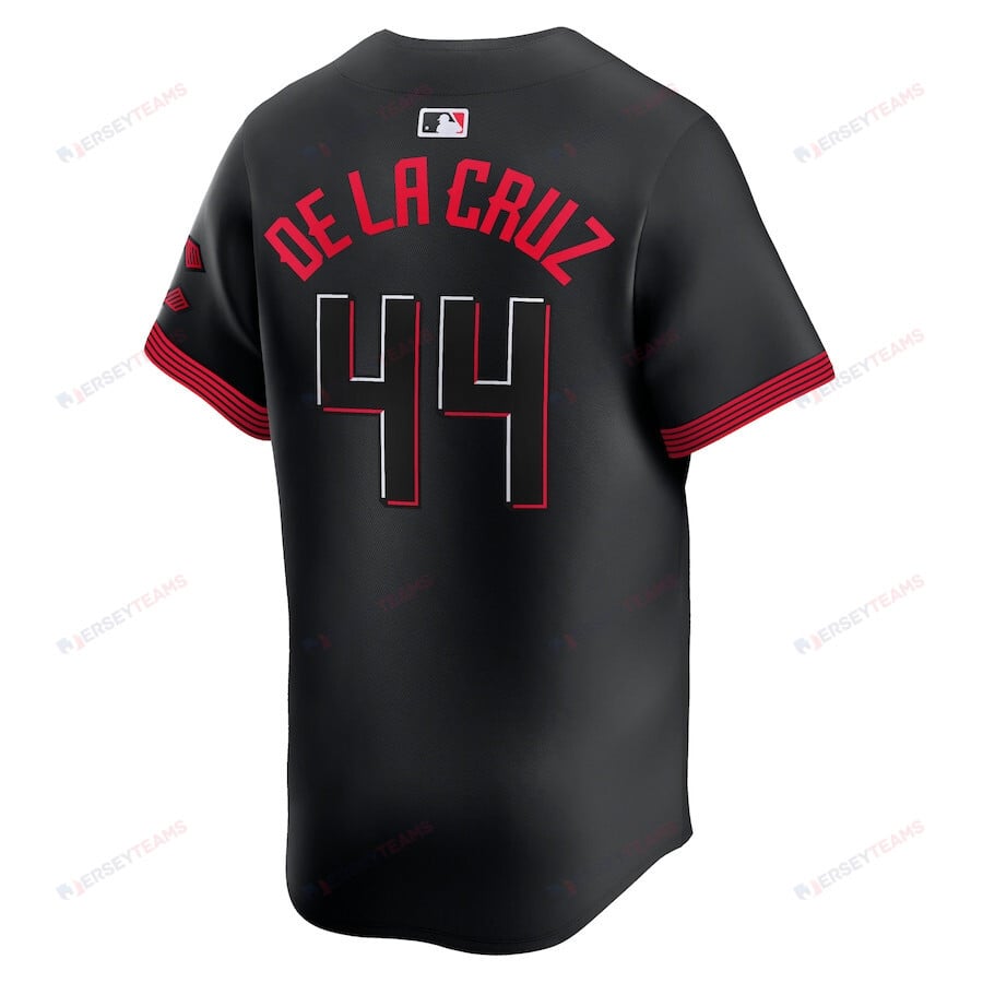 Elly De La Cruz 44 Cincinnati Reds City Connect Limited Player Men Jersey - Black