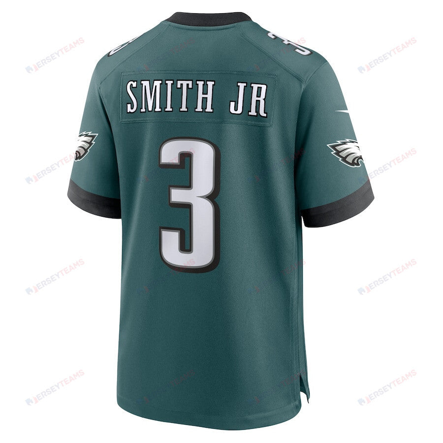 Nolan Smith 3 Philadelphia Eagles Team Game Men Jersey - Midnight Green