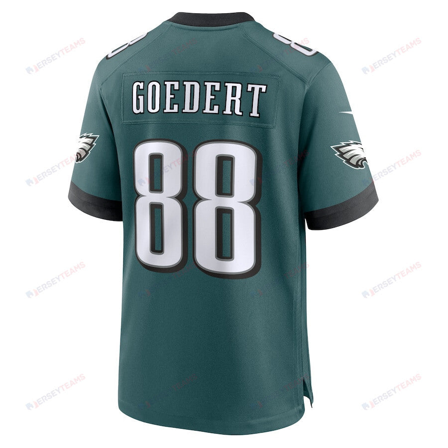 Dallas Goedert 88 Philadelphia Eagles Team Game Men Jersey - Midnight Green