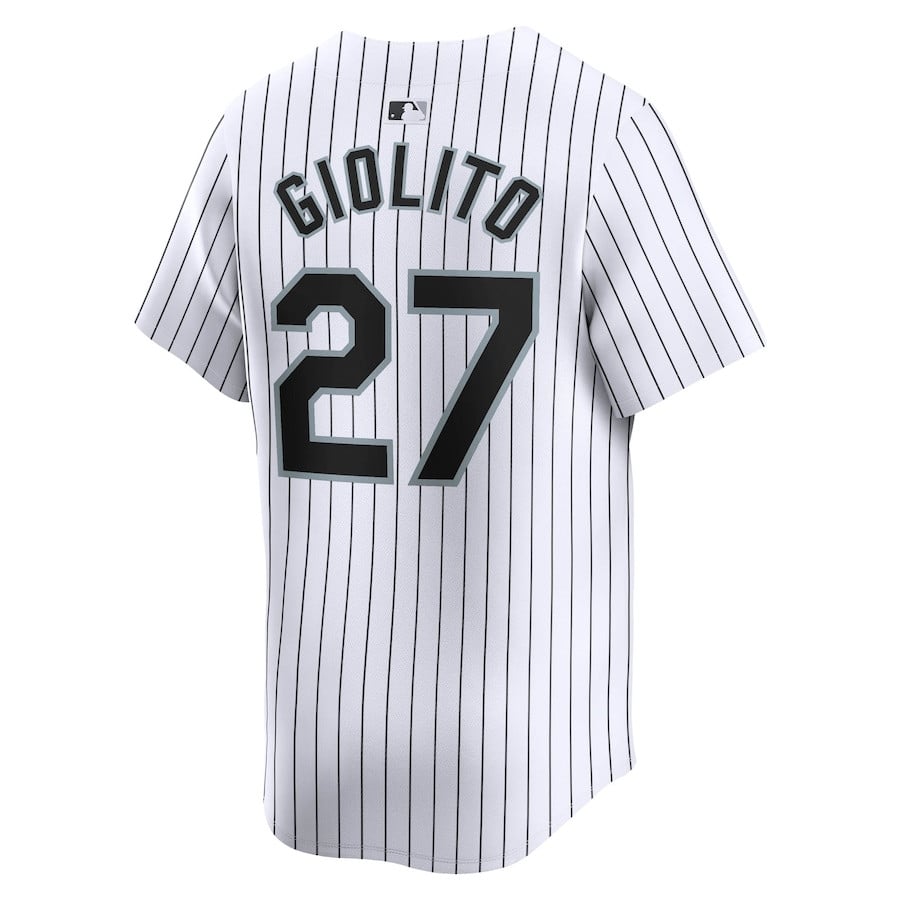 Lucas Giolito 27 Chicago White Sox Home Limited Player Men Jersey - White