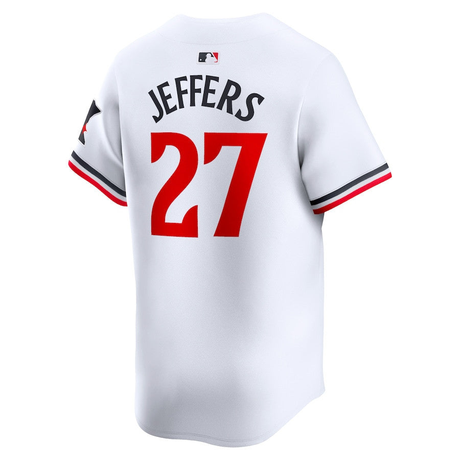 Ryan Jeffers 27 Minnesota Twins Home Limited Player Men Jersey - White