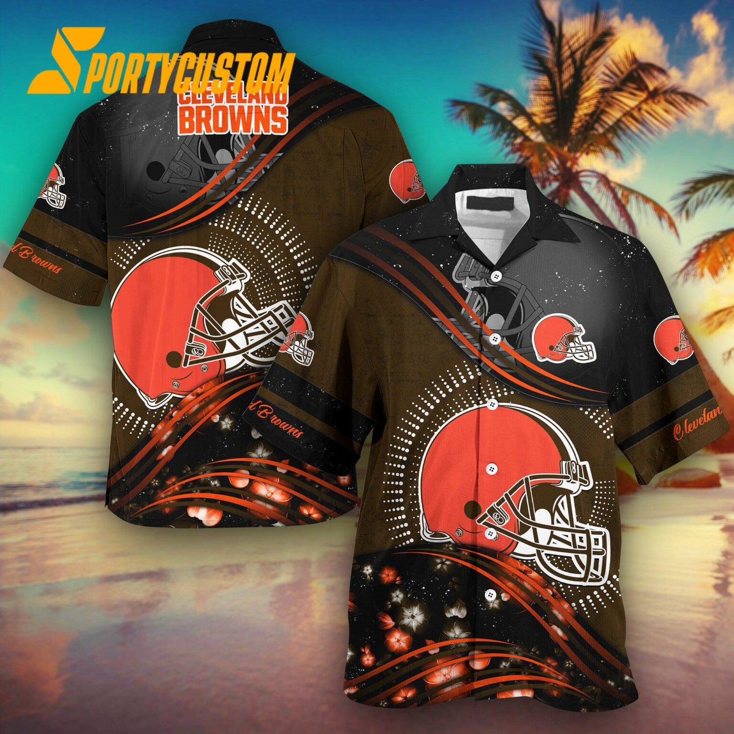 Cleveland Browns Summer Hawaiian Shirt New Design Fans Gifts