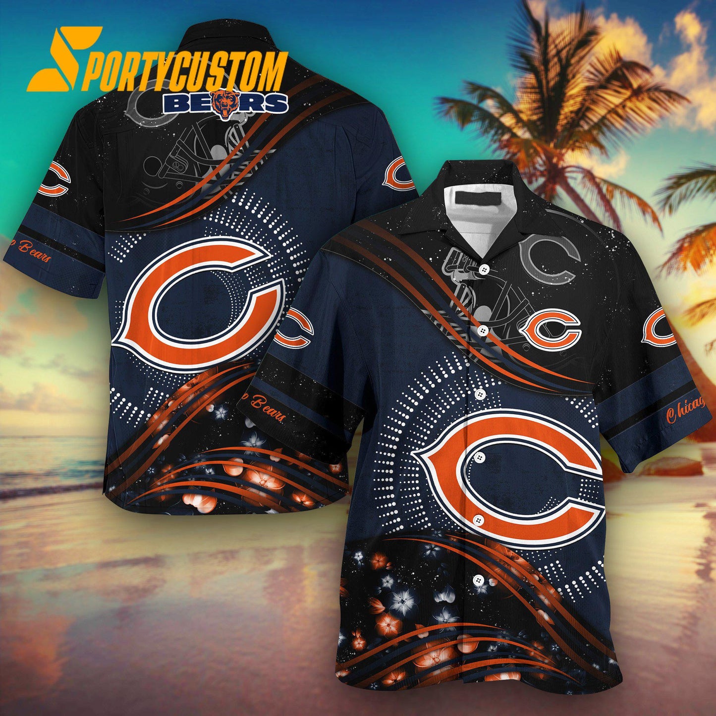 Chicago Bears Summer Hawaiian Shirt New Design Fans Gifts