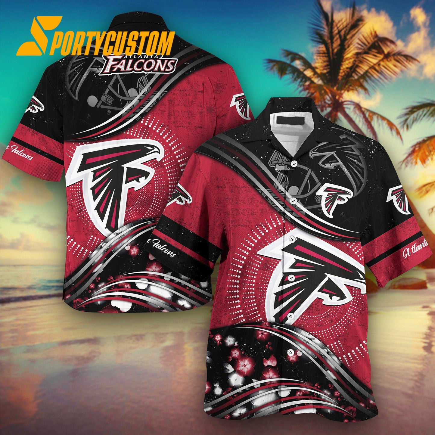 Atlanta Falcons Summer Hawaiian Shirt New Design Fans Gifts