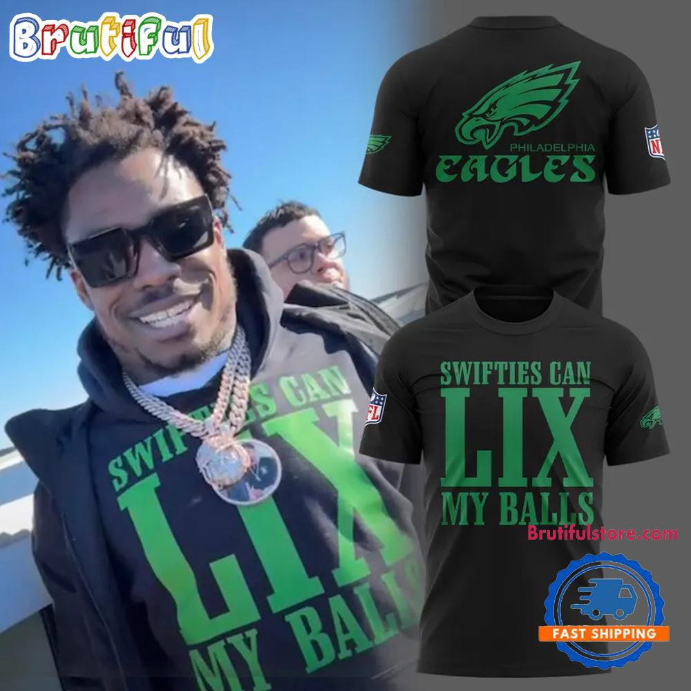 Philadelphia Eagles NFL C. J. Gardner-Johnson 2025 Champions All Over Printed T-shirt - Black