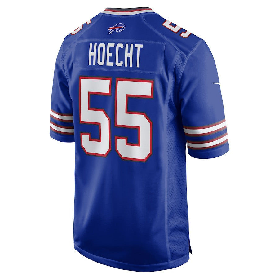 Michael Hoecht 55 Buffalo Bills Team Game Men Jersey - Royal
