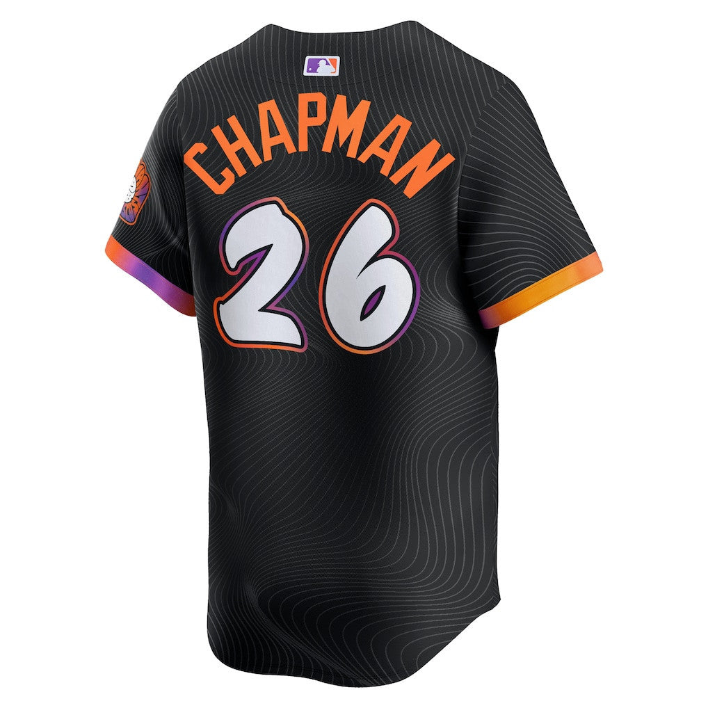 Matt Chapman 26 San Francisco Giants 2025 City Connect Limited Men Jersey - Anthracite