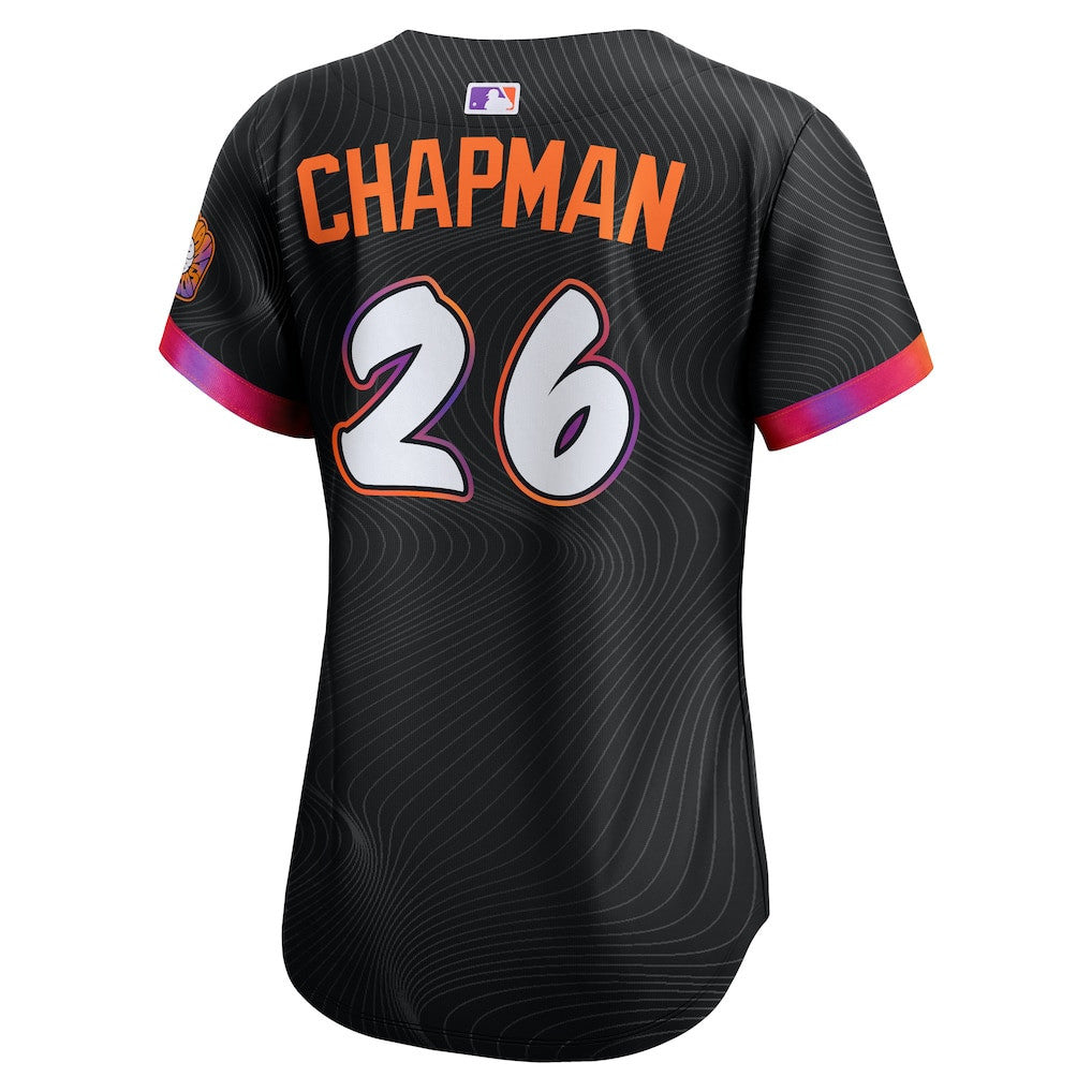 Matt Chapman 26 San Francisco Giants Women's 2025 City Connect Limited Jersey - Anthracite