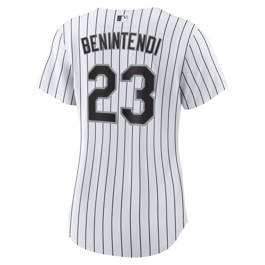 Andrew Benintendi 23 Chicago White Sox Women's Home Player Jersey - White/Black