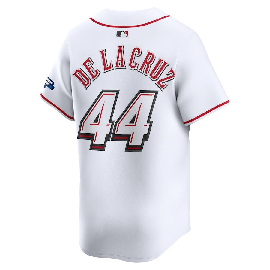 Elly De La Cruz 44 Cincinnati Reds 2025 Speedway Classic Home Limited Men Jersey - White