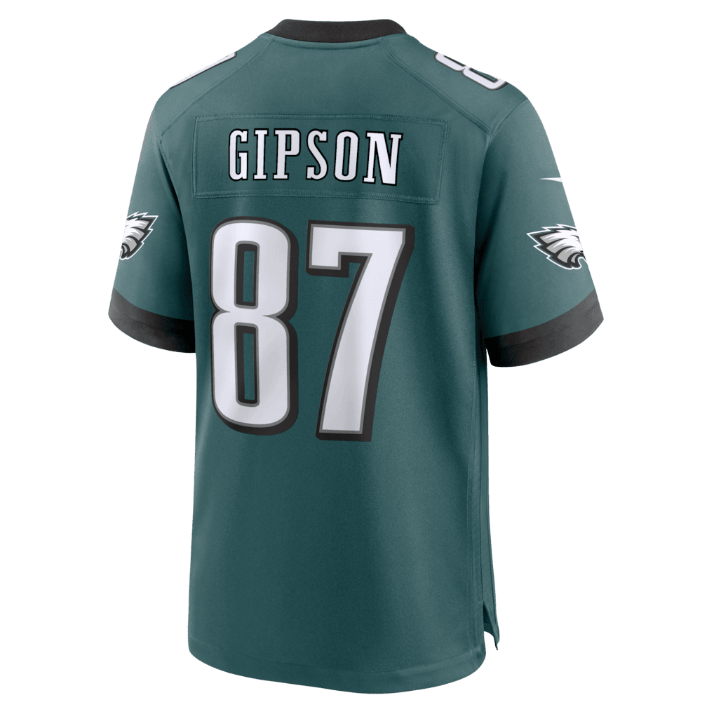 Xavier Gipson 87 Philadelphia Eagles Team Game Men Jersey - Midnight Green