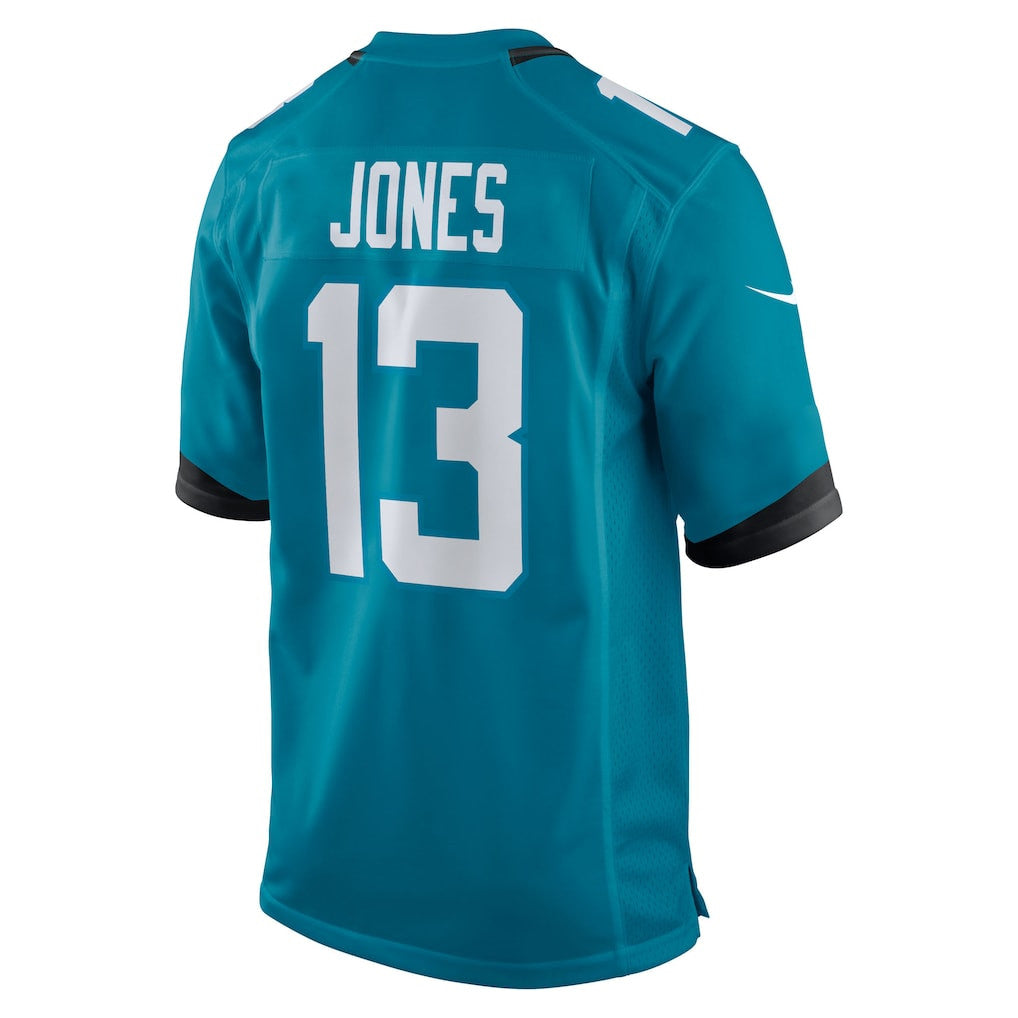 Tim Jones 13 Jacksonville Jaguars Team Game Men Jersey - Teal