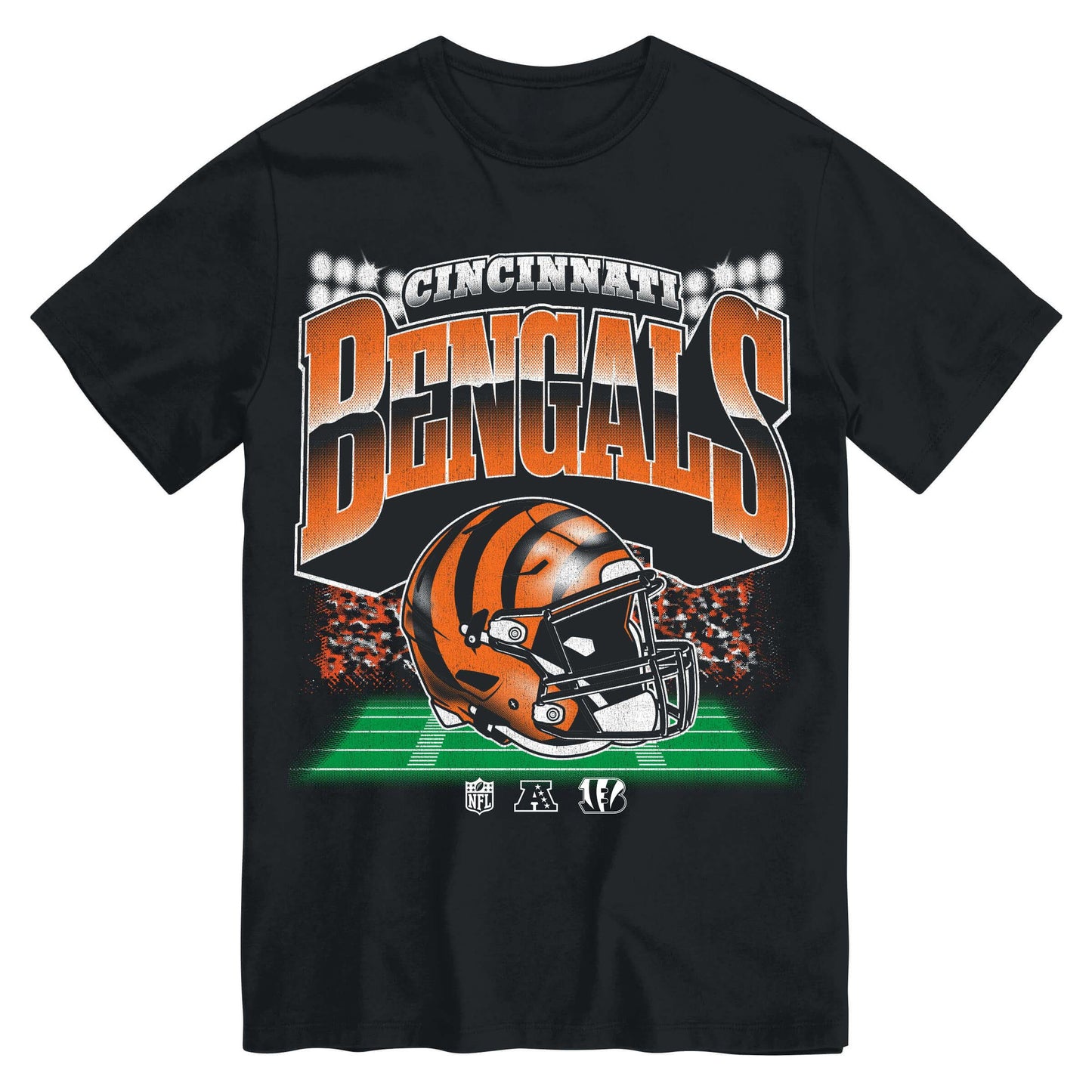 Cincinnati Bengals Men's NFL Teams Blindside T-Shirt - Black
