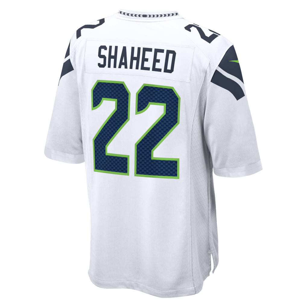 Rashid Shaheed 22 Seattle Seahawks 2026 Super Bowl LX Game Jersey - White
