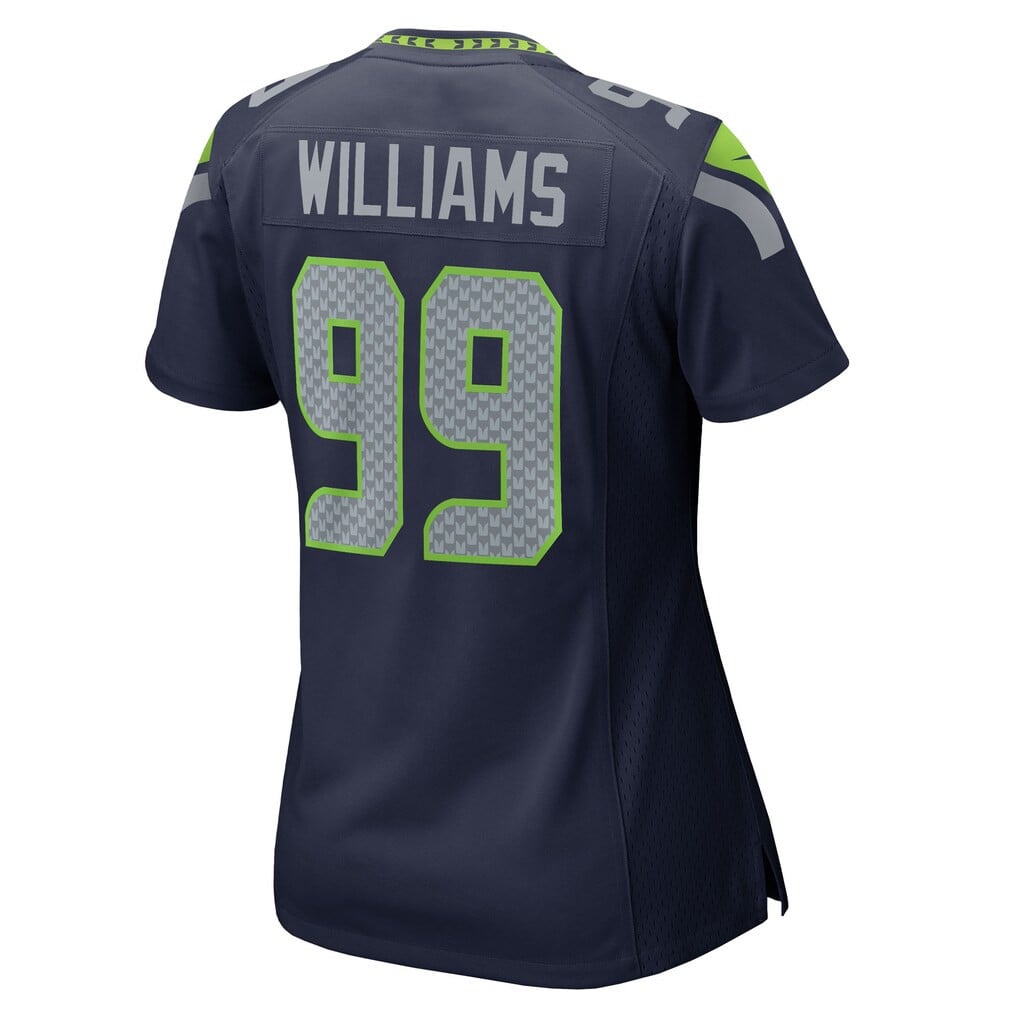 Leonard Williams 99 Seattle Seahawks 2026 Super Bowl LX - Women Navy Game Jersey