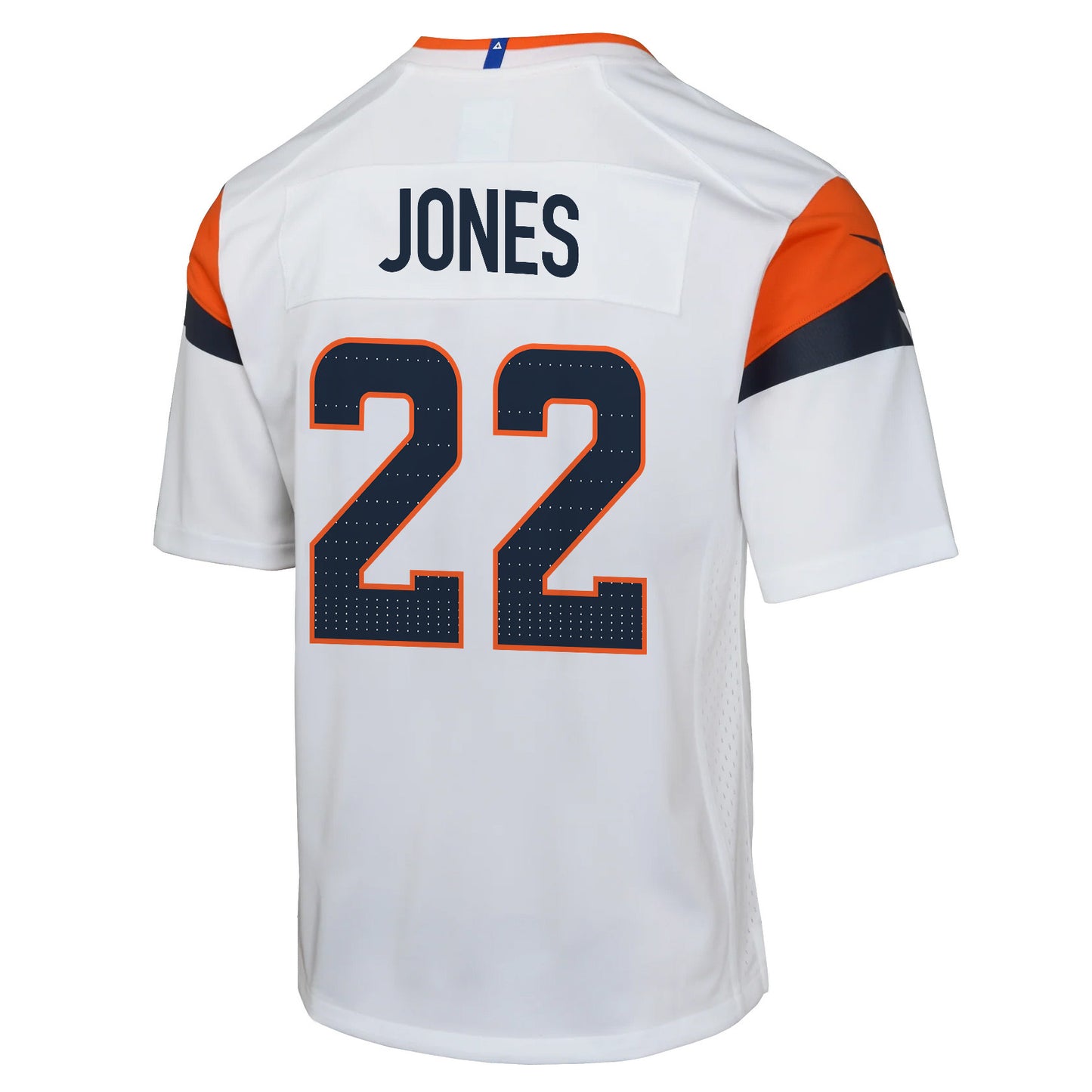 Brandon Jones 22 Denver Broncos YOUTH 2026 Super Bowl LX - White Road Team Jersey