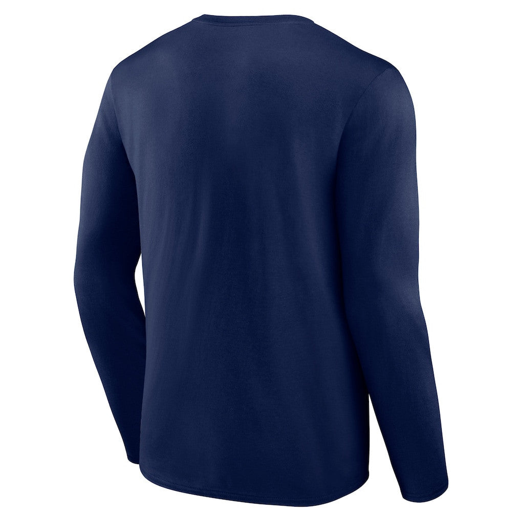 Seattle Seahawks Primary Team Logo Long Sleeve T-Shirt - Navy