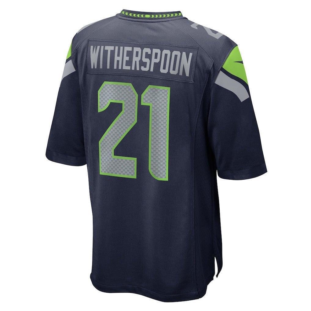 Devon Witherspoon 21 Seattle Seahawks Super Bowl LX Explosive Playmaker Jersey – Navy