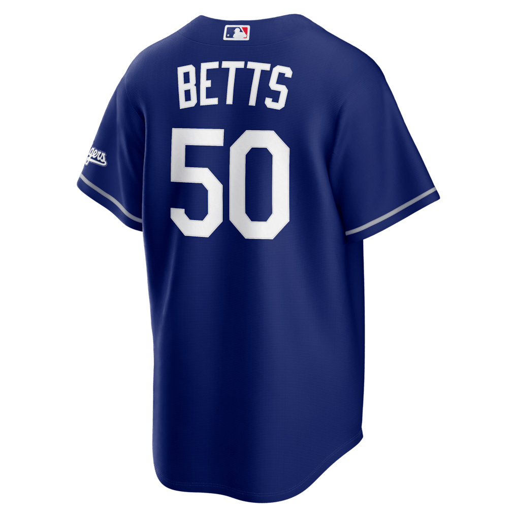 Mookie Betts 50 Los Angeles Dodgers 2026 Alternate Stadium Men Jersey - Royal
