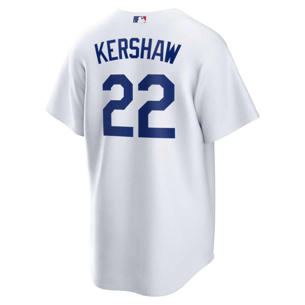 Clayton Kershaw 22 Los Angeles Dodgers 2026 Home Men Jersey - White
