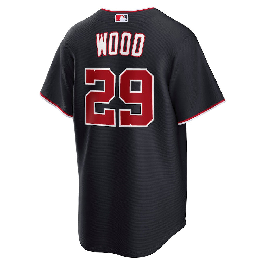 James Wood 29 Washington Nationals 2026 Alternate Men Jersey - Navy