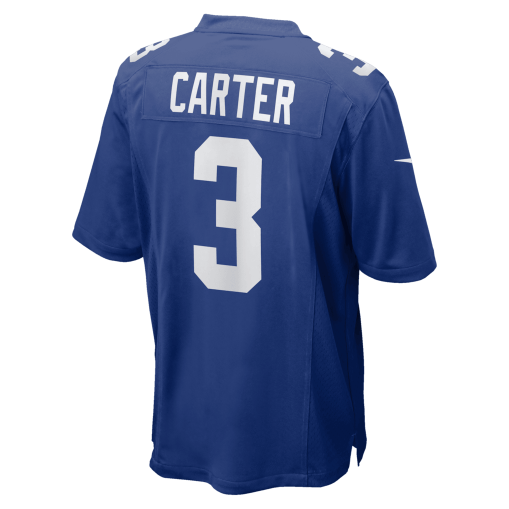 Abdul Carter 3 New York Giants Team Game Men Jersey - Royal