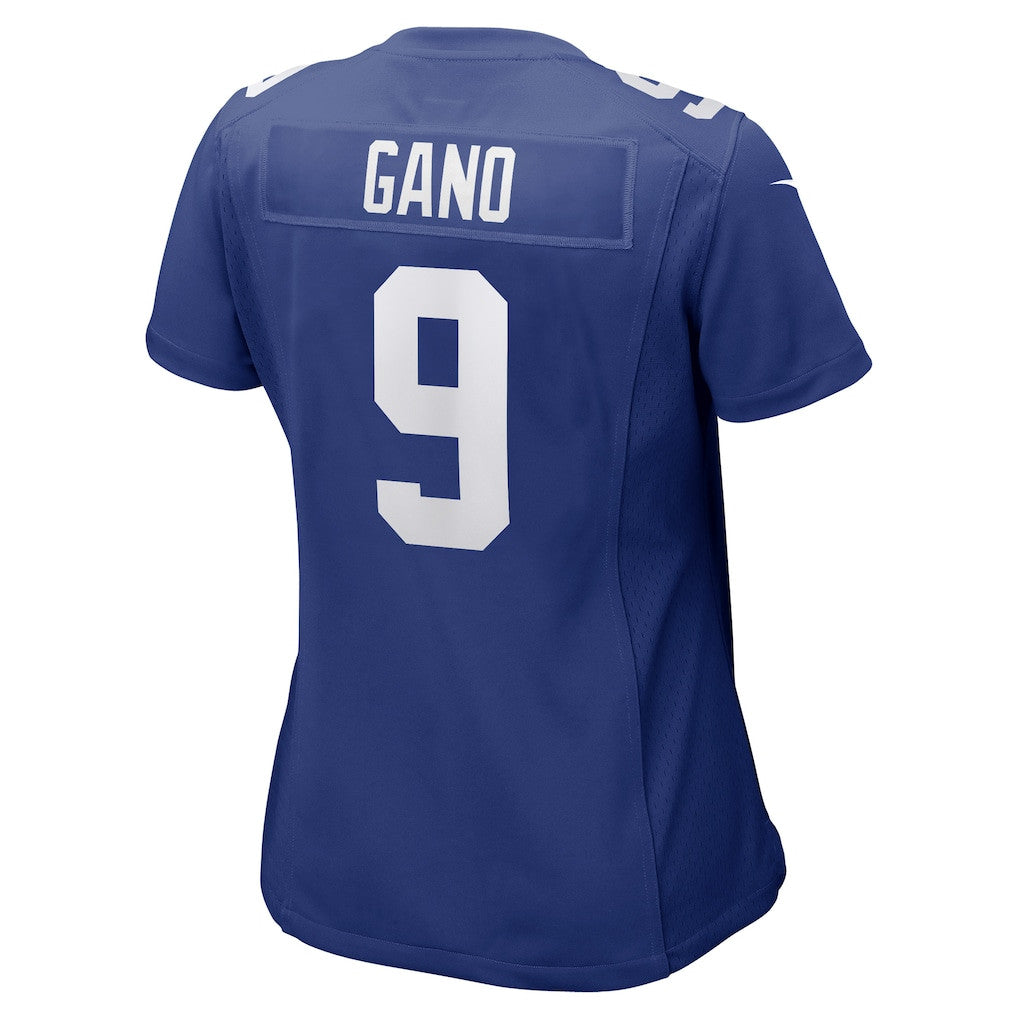 Graham Gano 9 New York Giants Women's Game Jersey - Royal