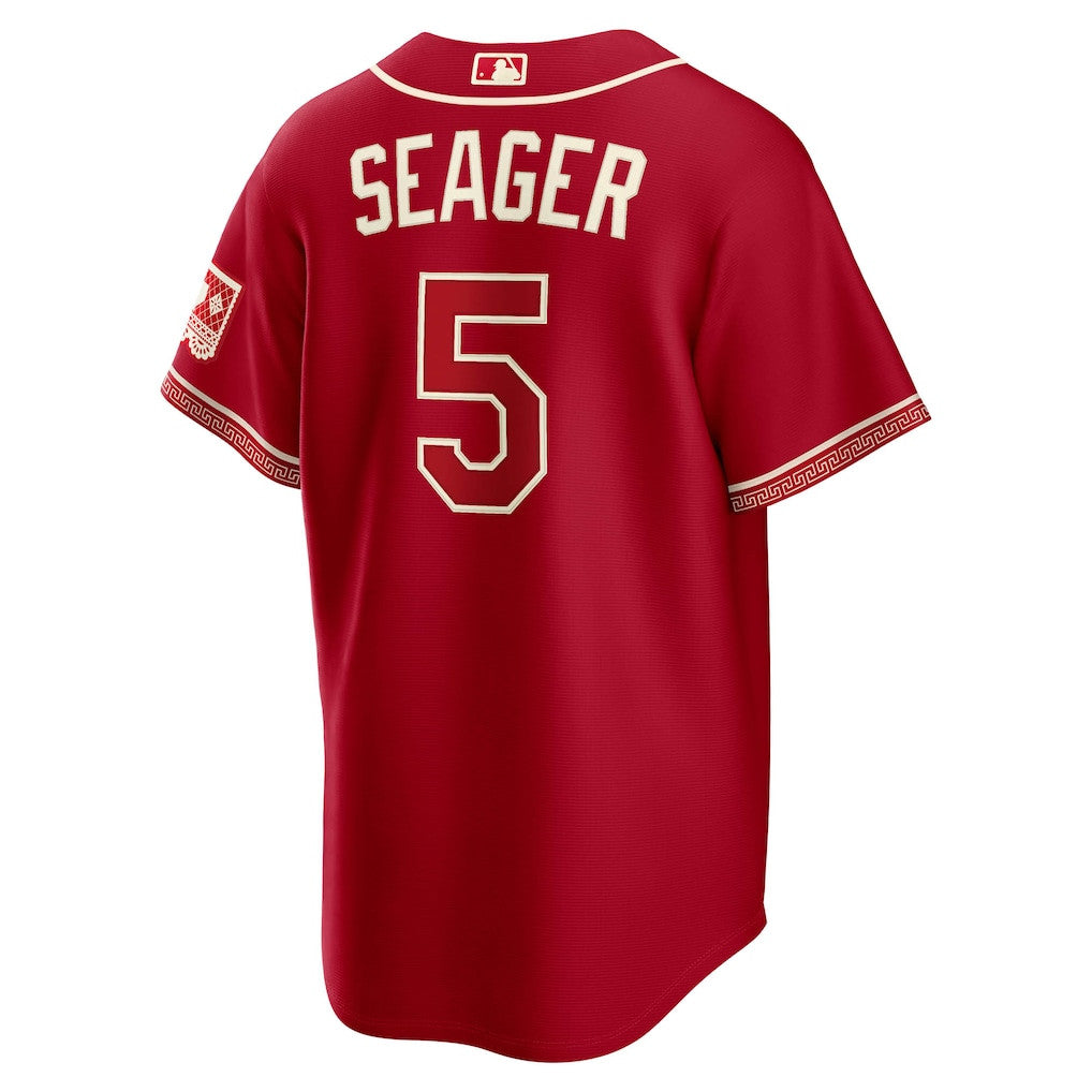 Corey Seager 5 Texas Rangers 2026 City Connect Jersey - Men, Red