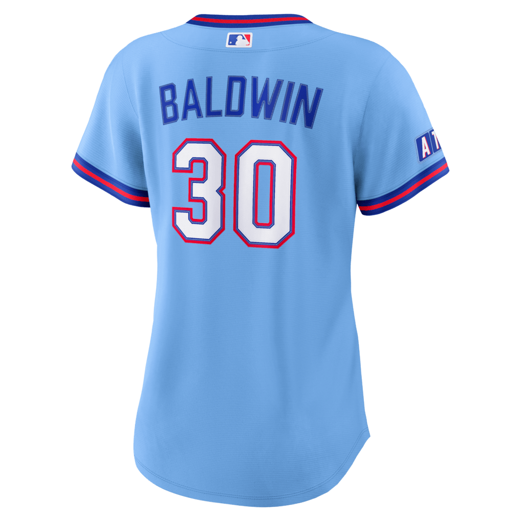 Drake Baldwin 30 Atlanta Braves Women's 2026 City Connect Jersey - Powder Blue