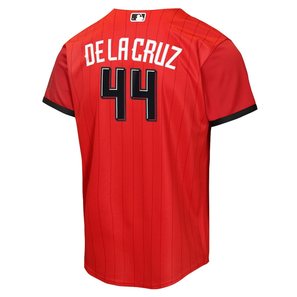 Elly De La Cruz 44 Cincinnati Reds Youth 2026 City Connect Jersey - Red