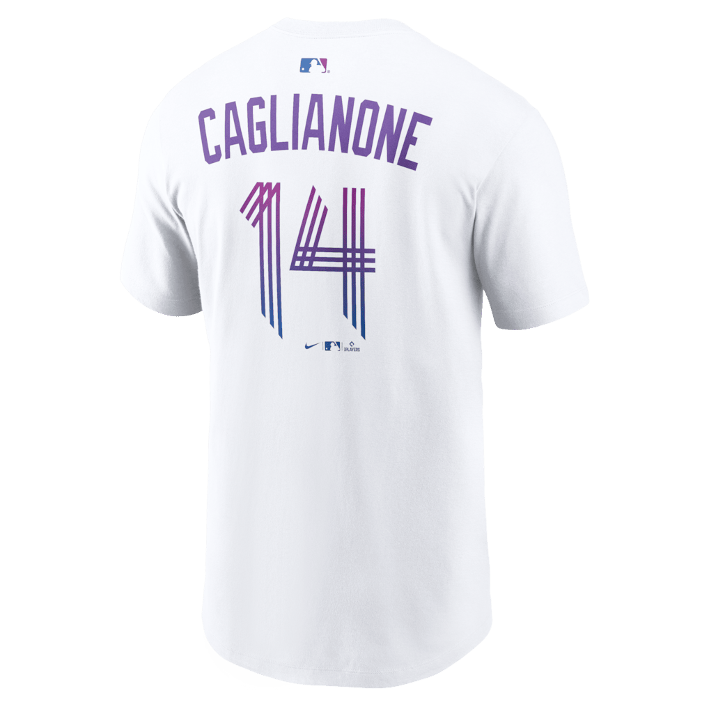 Jac Caglianone 14 Kansas City Royals Men's 2026 City Connect T-Shirt - White