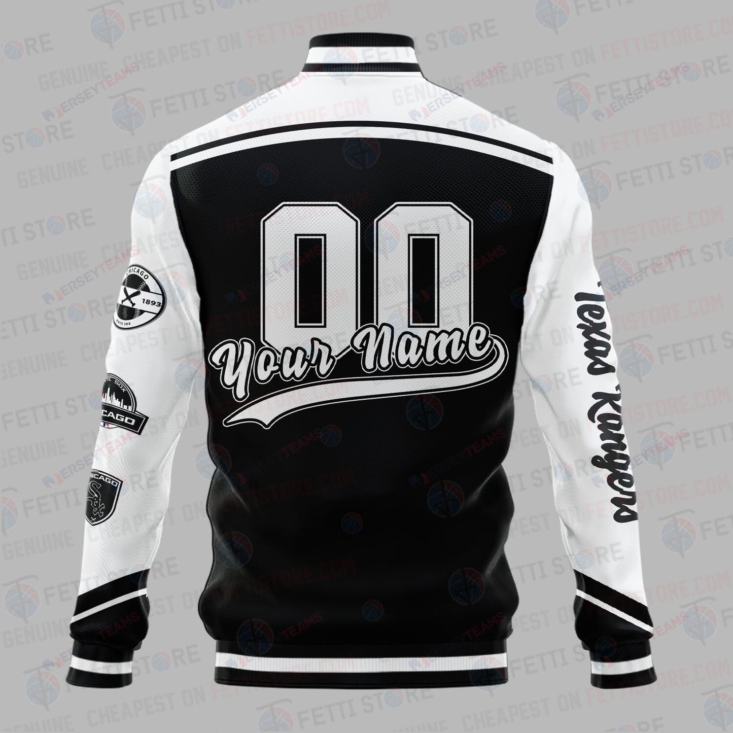 Chicago White Sox League Baseball AOP Varsity Jacket SH1 V2 - All-Over-Printed Jacket