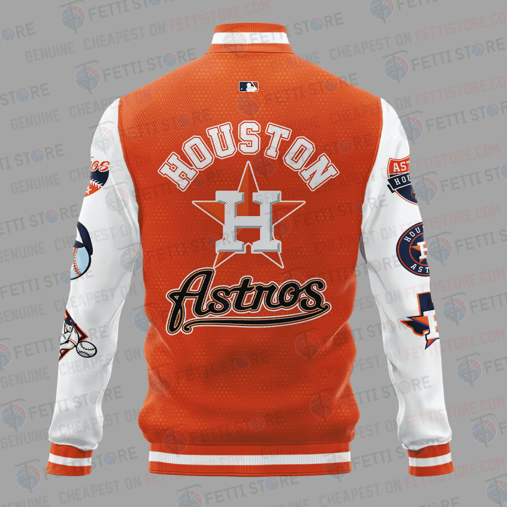 Houston Astros American League Baseball Varsity Jacket SH1 V1 - All-Over-Printed Jacket