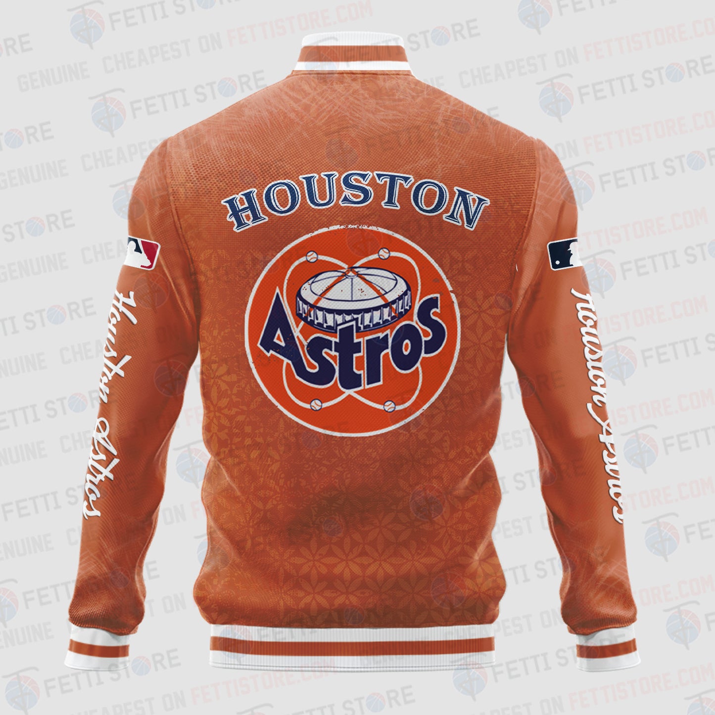 Houston Astros - Major League Baseball AOP Varsity Jacket V8 - All-Over-Printed Jacket
