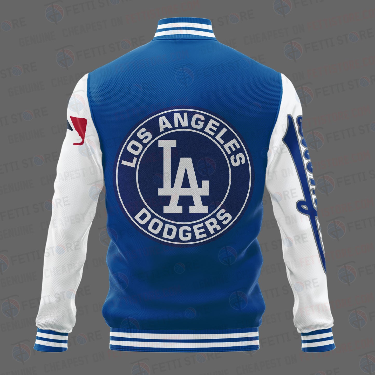 Los Angeles Dodgers Major League Baseball AOP Varsity Jacket STM - All-Over-Printed Jacket