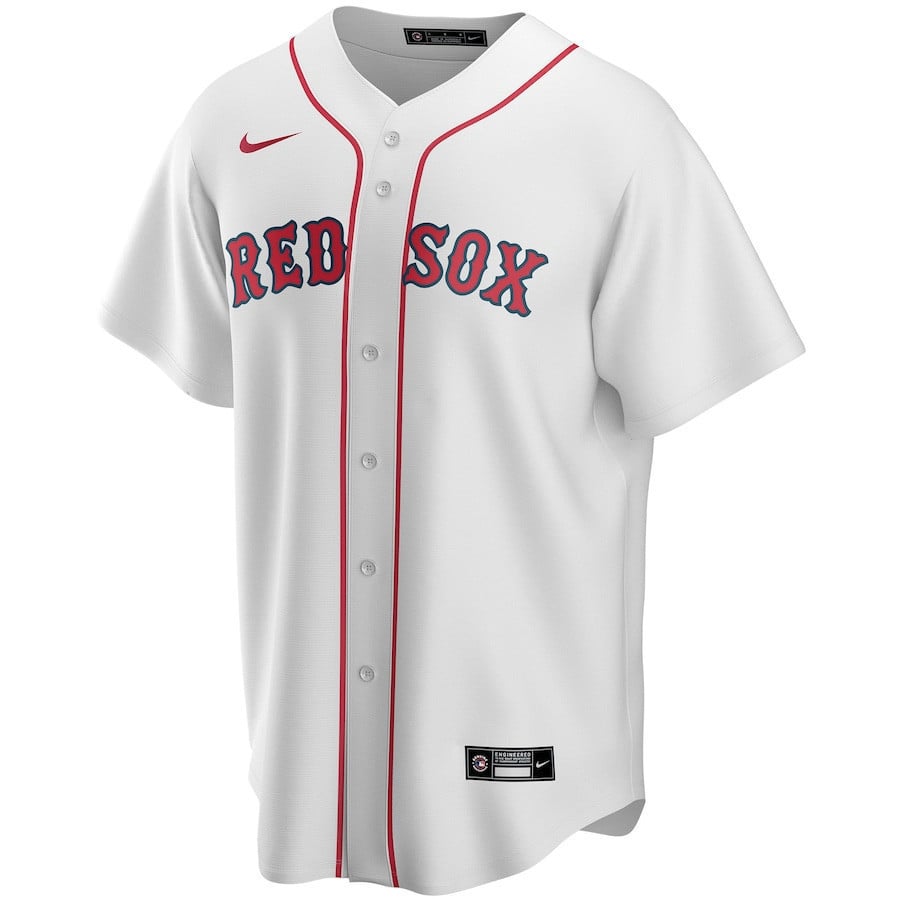 Trevor Story 27 Boston Red Sox Home Men Jersey - White Jersey