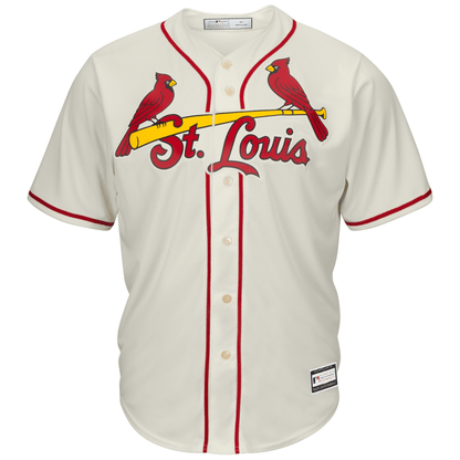 Men's Cream St. Louis Cardinals Big & Tall Team Jersey Jersey
