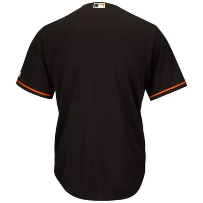 Baltimore Orioles Big And Tall Cool Base Team Jersey - Black
